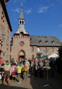 Tag des offenen Denkmals am 14.9.2014 im Puricelli-Stift Rheinböllen. Viele Besucher waren gekommen. Foto Harald Kosub